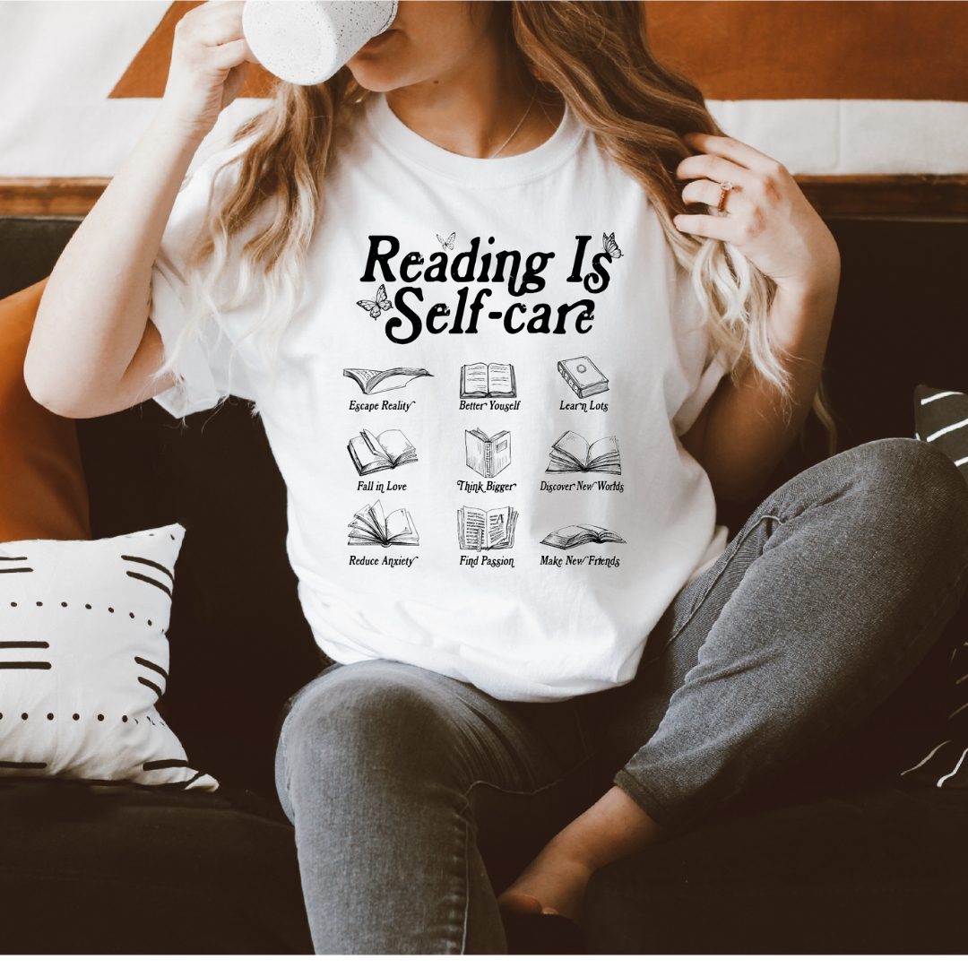 Reading is Self Care Tee