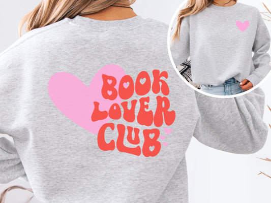 Book Lover Club Crewneck