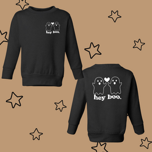 Hey Boo Sweatshirt [KIDS]