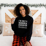 Christmas Morning Person Hoodie [Womens]